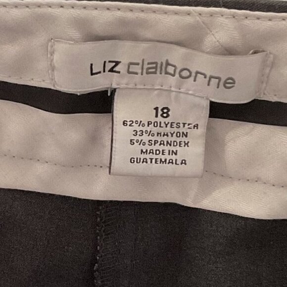 LIZ CLAIBORNE AUDRIA PLUS DRESS PANTS - Picture 10 of 14